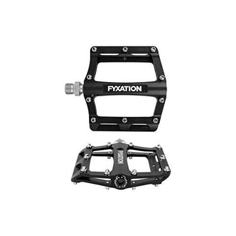 Fyxation Mesa 61 Alloy Platform Pedal, Black Cover