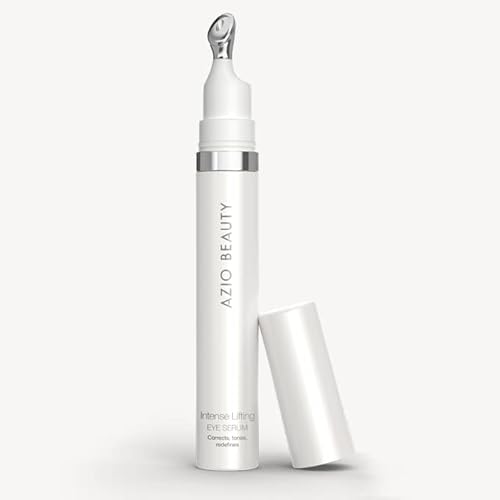 Azio Beauty Intense Lifting Eye Serum 15ml – Anti-Aging Reduces Puffiness, Eye Bags & Dark Circles - Visibly Younger Eye - Improve Appearance of Fine Lines & Wrinkles - Alpha Complex 10% & HA7 Complex