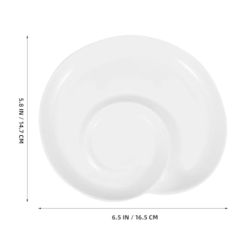 Plato Cerámico Dividido para Dumplings VOSAREA miniatura 2