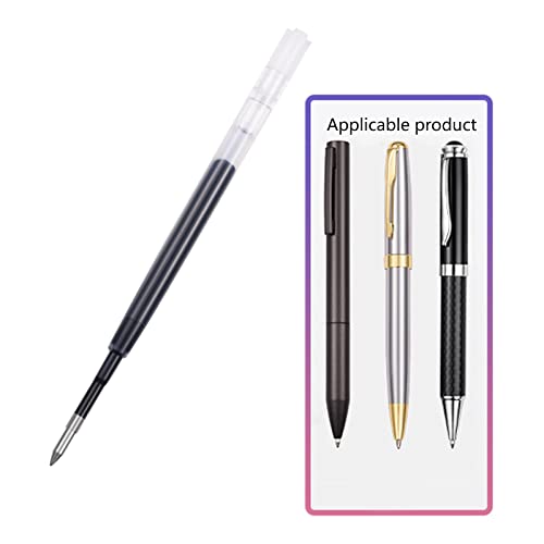 Recargas de tinta gel Azul/Negro para bolígrafo retráctil 0.5mm/0.7mm 10 piezas miniatura 3