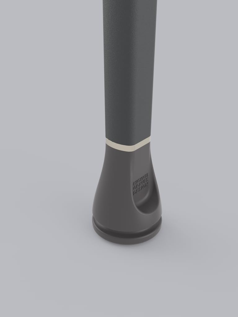 Michael Graves Design Slim Tip Replacement for Quick Fold & C-Grip Walking Canes – Non-Slip, Durable Cane Tip for Enhanced Stability & Fall Prevention
