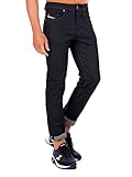 Diesel Herren Tapered Fit Jeans BUSTER 00SDHC, Gr. W36/L34, Blau (Dark Blue 0607A)