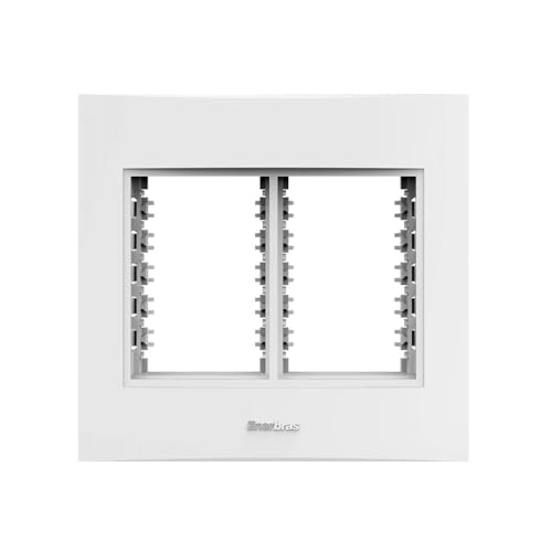 PLACA BELEZE 4X4 3+3 POSTOS BRANCO ENERBRAS