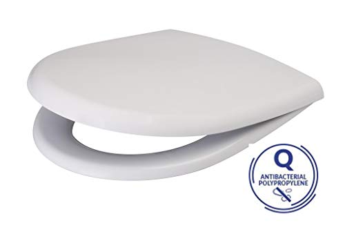 VBChome WC Komplettset aus Keramik mit Spülkasten | Wandhängendes Tiefspül-WC mit waagerechtem Abgang & WC-Sitz aus Kunststoff | Hygienisch, pflegeleicht & modern – Bild 3