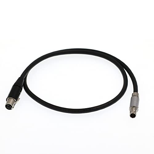 Câble Fisher RS vers mini XLR pour alimenter un moniteur TVlogic via Tilta sans coupure