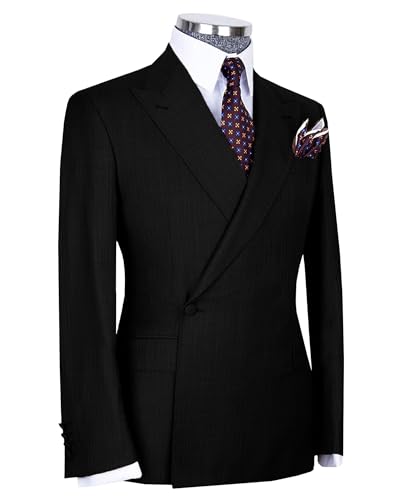 Men's One Button Suit Jacket Slim Fit Notch Lapel Tuxedo for Business Wedding Party Only a Blazer3