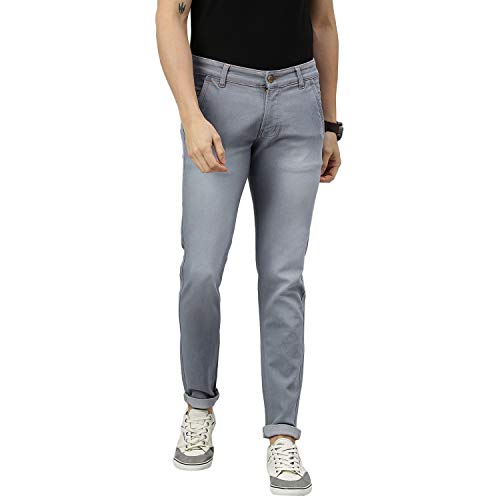 Urbano Fashion Men’s Slim Fit Washed Jeans Stretchable