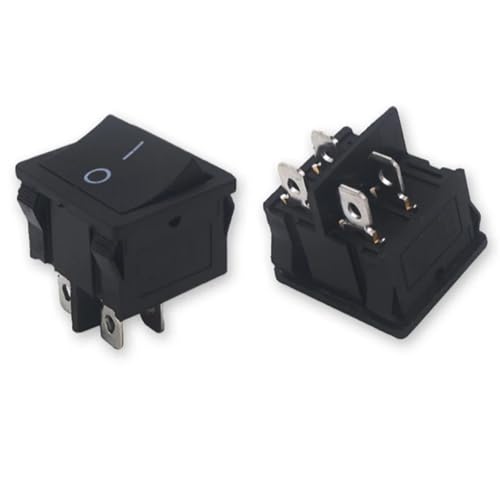 Interruptor de potencia KCD5 de 6 pines y 3 posiciones para control de corriente altern 4