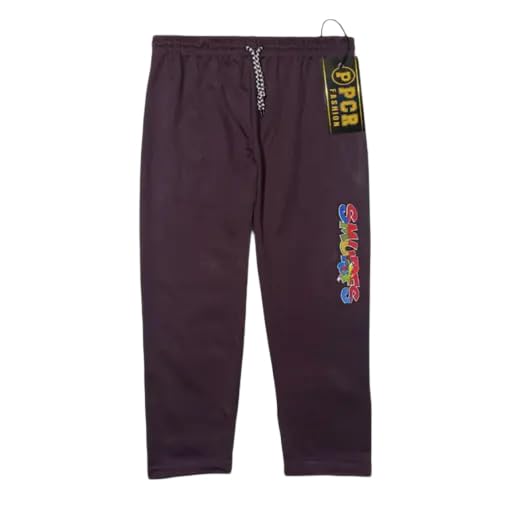 Image of Unisex Kid's Polyester Solid Printed Elastic Waistband Combo Multicolor Track Pants Casual Fit 98