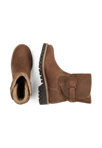 Bottines tendance camel active femme en cuir chocolat de qualité - 2