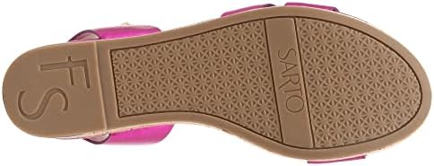 Franco Sarto Primrose Ankle Strap Fuchsia Pink Metallic Synthetic 9 M | Image 2