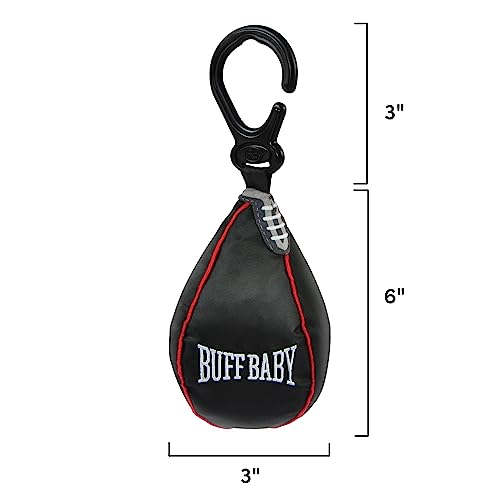Image of Genuine Fred BUFF BABY Speed Bag Crinkle Toy, Hanging Toy for Play Gym and Stroller, Engaging and Sensory Rich Toy, Fun Gift for Fitness Enthusiast and New Parents, Unique Gift