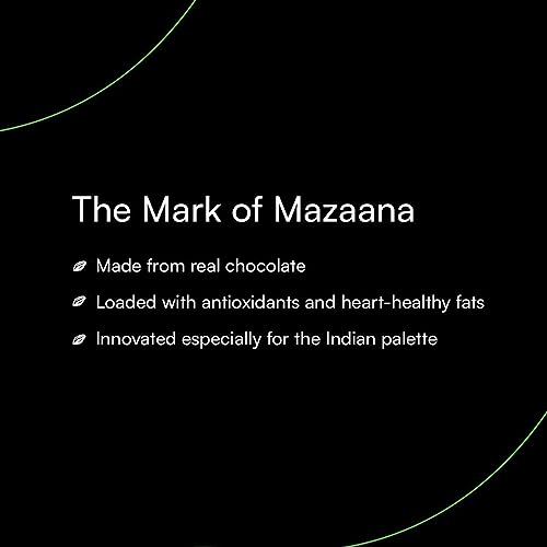 Image of Mazaana Chocolate Paan 80g | Real Paan | Mouth Freshner | Pure Chocolate, No Compound | Enrobed in Fine Dark Chocolate | Pack of 8