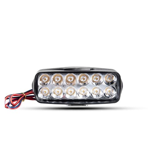 �o�C�N �w�b�h���C�g �w�b�h���C�g 8/12/16 LED �h���C�r���O���C�g �h�� �⏕ �o�C�N �X�N�[�^�[ �O���X�|�b�g���C�g LED �t�H�O�����v LED �w�b�h���C�g(1Piece 12 LED)