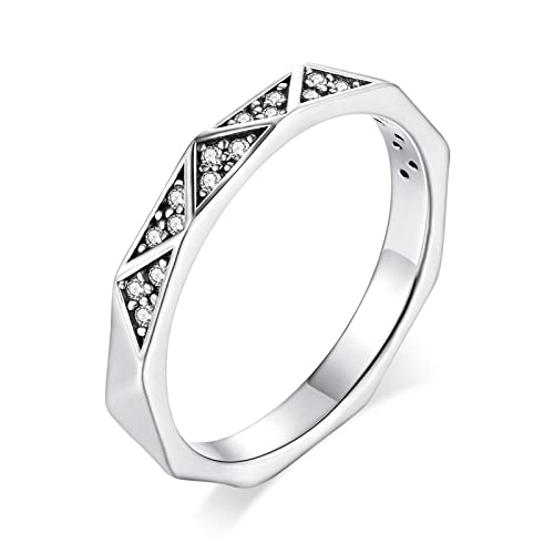 925 anneaux de doigt géométrique pour femme le cadeau idéal en accessoires de bijoux
