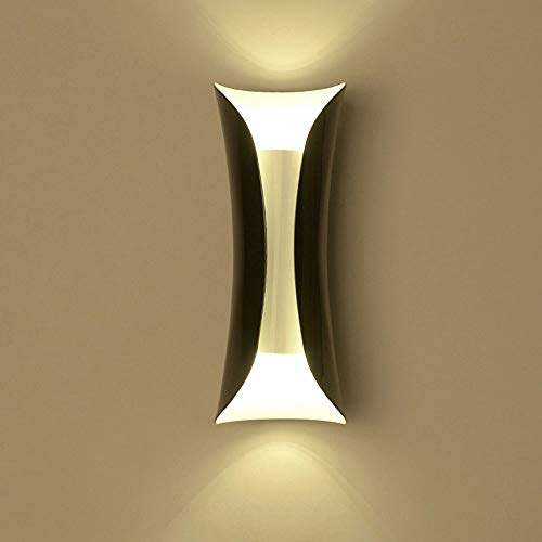 Applique murale nordique double lampe de chevet en métal pour salon