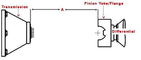 New Steel Driveshaft,Any Length,27-69",With 28 Spline Yoke & U-Joints,Street Rod #TOP2