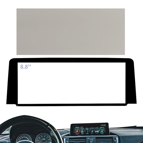 RESNAVSCREN 8.8 in Glass Screen Navigation Display Panel Replacement for BMW LK CID F20 F21 F22 F87 F23 Central Information Display Screen with Polarizing Film Sheet, NBT EVO 8.8 LL OEM Radio Screen