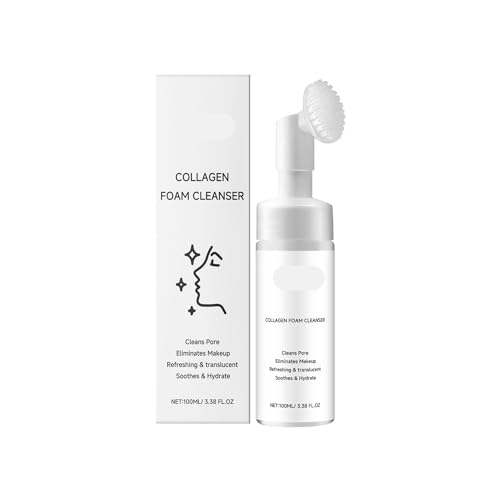 Mousse nettoyante visage double action pour une hydratation continue et des pores nets