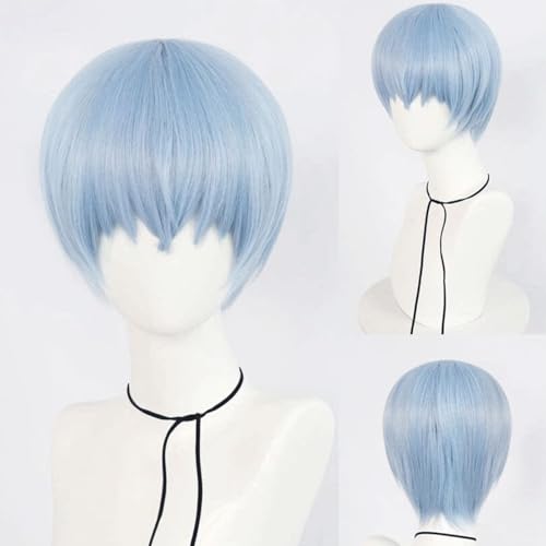 Perruque cheveux courts bleus oubliez les coiffures difficiles - 5
