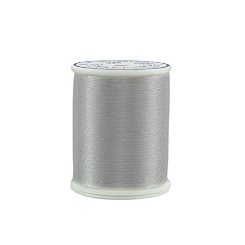 Superior Threads Bottom Line 2-Ply 60-Weight Polyester Embroidery Quilting Sewing Thread - 1,420 Yard Spool (#623 Silver)