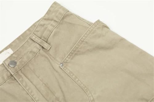 Men's Denim Pants Straight Casual Long High Street Style Casual Vintage Jeans​3