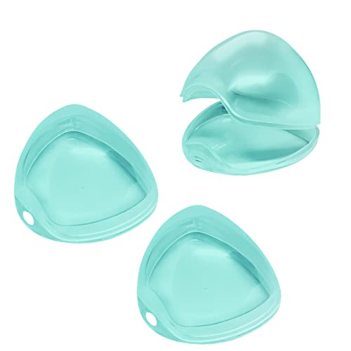 Image of BBNJBABY Pacifier Holder Case Clip Box, Pacifier Accessories 3 Pack, Green