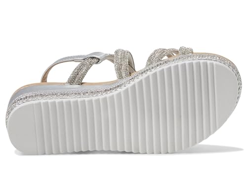 Badgley Mischka Girl's Angela Platform Sandal (Little Big Kids)3