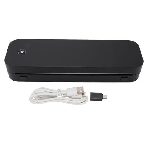 Image of Aramox A4 Thermal Printer A4 Inkless Thermal Printer A4 Portable Bluetooth USB Inkless Portable for Smartphone Tablet Computer with 56-216mm Paper Support