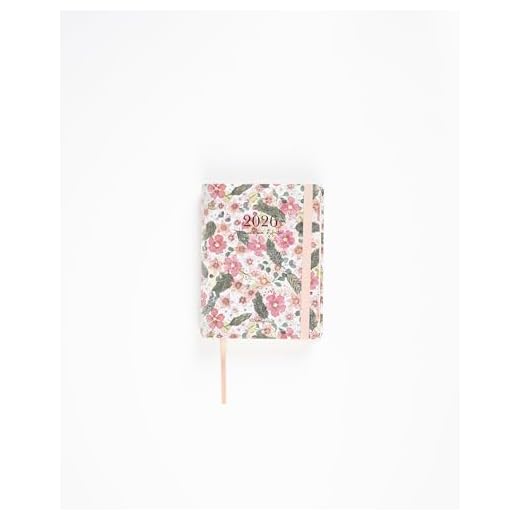 Agenda Anual Día Página 2026 - Petite Mafalda - Estampado flores