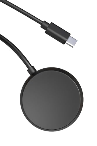 Yaekea USB C Cable for Pixel Watch Charger 3.3Ft Replacement Type C Charging Cord Only for Google Pixel Watch 1 Smartwatch Charging Dock Station (Black)