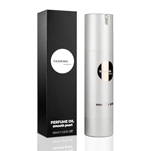 Yasmina of Beauty Smooth Pearl Parfum Oil para Mujer – Perfume para mujer – Fragancia Floral Intensa y Equilibrada – 100% Sin Alcohol – Aceites Esenciales Nutritivos