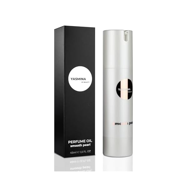 Yasmina of Beauty Smooth Pearl Parfum Oil para Mujer - Perfume para mujer - Fragancia Floral Intensa y Equilibrada - 100% Sin Alcohol - Aceites Esenciales Nutritivos 5 31VXbno3AwL. SS600 - Yasmina of Beauty Smooth Pearl Parfum Oil para Mujer - Perfume para mujer - Fragancia Floral Intensa y Equilibrada - 100% Sin Alcohol - Aceites Esenciales Nutritivos