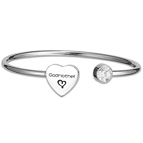 Kivosliviz Godmother Bracelet Gifts for Women Godmothers Gift Godmom Jewelry Godmother Bracelets