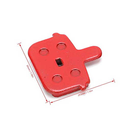 VGEBY 4 pares de pastilhas de freio de resina semimetálicas de substituição para mountain bike de ve
