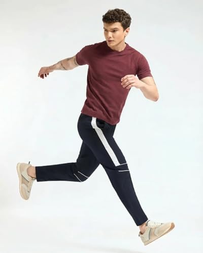 Image of Wellbi Bamboo Performance T-Shirt for Men | Raglan Sleeve Gym Training Sportswear | Quick Dry Moisture Wicking Anti-Bacterial | Ultra-Soft Breathable Eco-Friendly Activewear