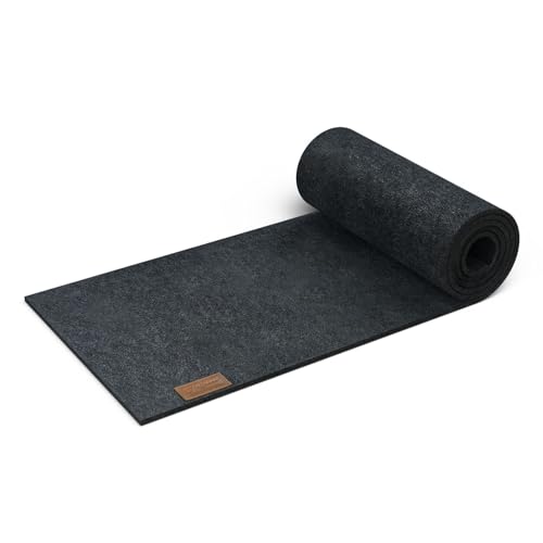 Tischläufer aus Filz abwaschbar I Filzläufer mit Hoffmann Logo I...