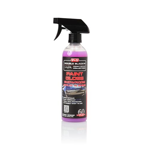 Paint Gloss Showroom Spray N Shine – Quick Detail Sprayer for Car Paint, Water-Based Spray to Remove Dust Fingerprints & Smudges, Enhances Shine Without Full Detail