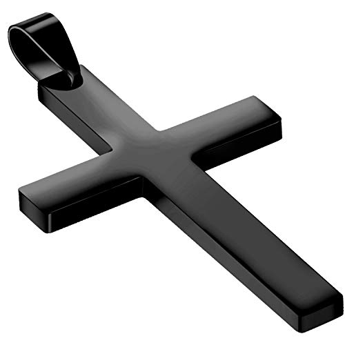 Personalized Cross Necklace-Custom Engraved Necklace-Pendant Necklace for Men2