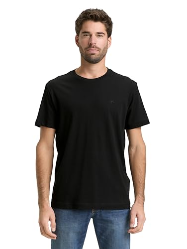 Basic T-Shirt mit Stickerei – Ansicht 1