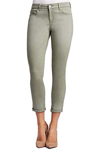 Jessica Simpson Rolled Crop Skinny Jean (6/28, Meadow Green)