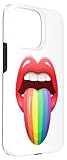 Zoom IMG-2 lingua bandiera arcobaleno labbra rosse