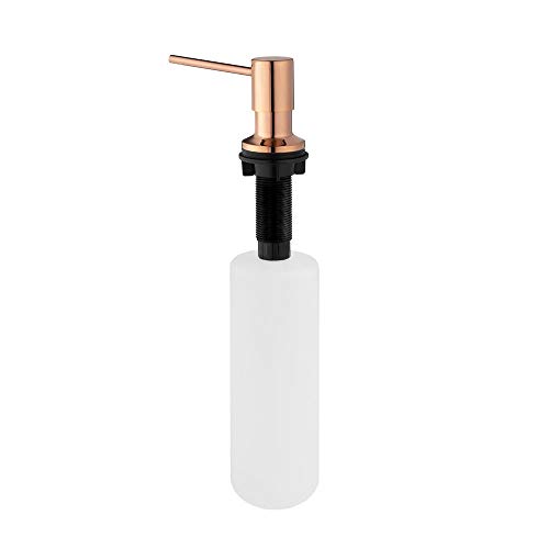 Dosador para Detergente Embutido Inox 500 ml (Flat Rosé Gold)