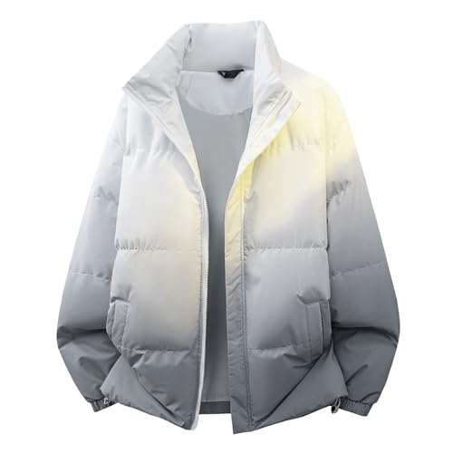 Chaqueta de invierno para hombre en degradado ideal para senderismo activo y días de frío extremo