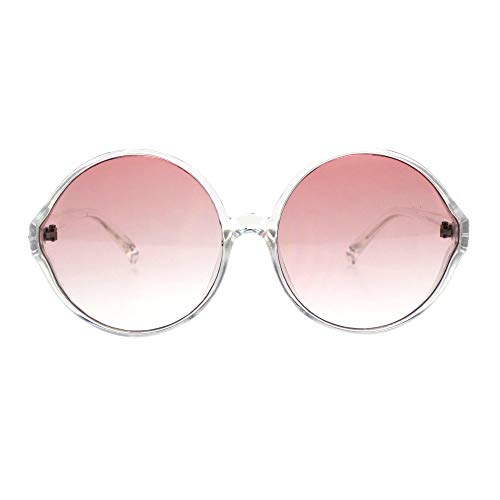 PASTL Oversized Round Sunglasses Womens Circle Frame Designer Style UV 4002