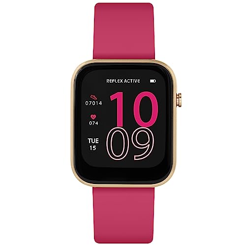 Reflex Active Series 12 Pink Fitness Tracking Smart Watch RA12-2152, Rose Gold