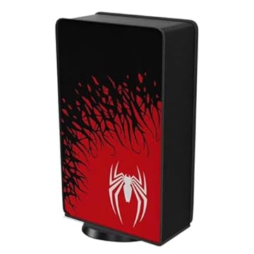 Capa Homem Aranha Case Protetora Lavável Anti Poeira para Ps5 Fat Slim Spider Man Proteção (PS5 SLIM)