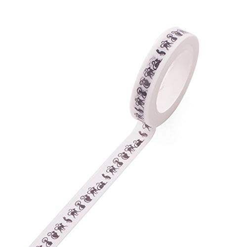 Preisvergleich Produktbild NA UMTGE Deko-Klebeband, farbiges Papier-Klebeband, für Scrapbooking, Verpackungslinien, Abdecken, DIY-Dekoration, 2 Rollen