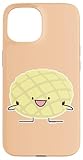 Melon Pan pastelería Japonesa de Pan Dulce con Concha Carcasa para iPhone 15