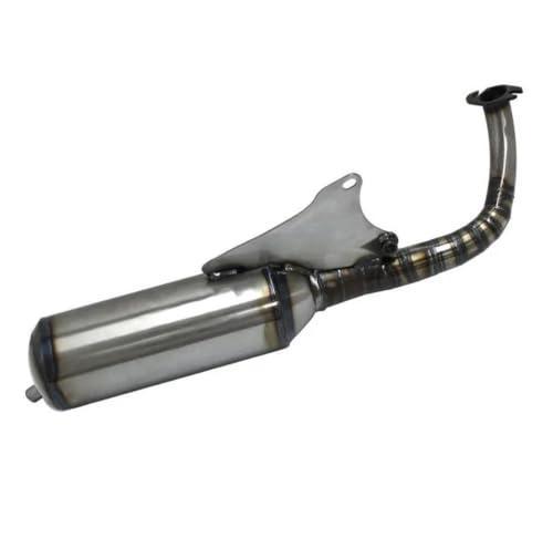 Pot d'échappement moto V8 modifié pour scooter 100cc 125cc avec silencieux de rechange performant